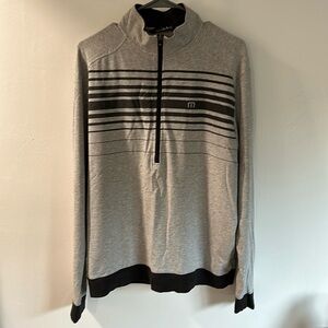 Travis Mathew size large pullover golf shirt
